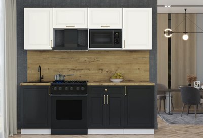 Кухонный гарнитур Интерлиния Мила Шато 2.2В