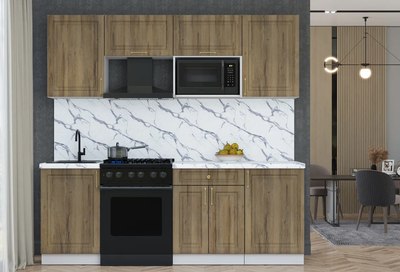 Кухонный гарнитур Интерлиния Мила Шато 2.2В