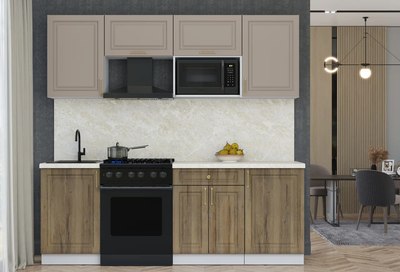 Кухонный гарнитур Интерлиния Мила Шато 2.2В