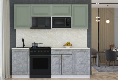 Кухонный гарнитур Интерлиния Мила Шато 2.2В