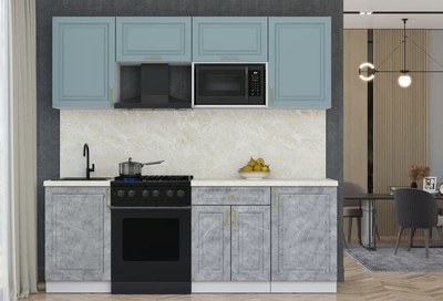 Кухонный гарнитур Интерлиния Мила Шато 2.2В