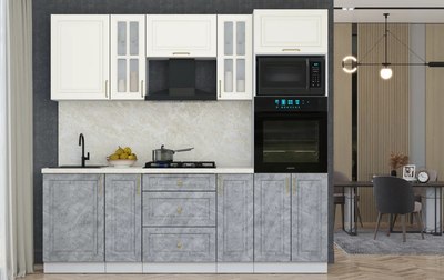 Кухонный гарнитур Интерлиния Мила Шато 2.3В