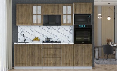 Кухонный гарнитур Интерлиния Мила Шато 2.5В