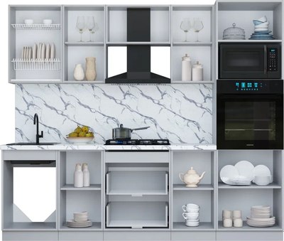 Кухонный гарнитур Интерлиния Мила Шато 2.5В