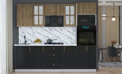 Кухонный гарнитур Интерлиния Мила Шато 2.5В