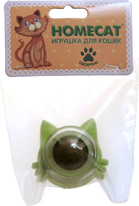 Игрушка для кошек Homecat Шарик-лизун / 87505
