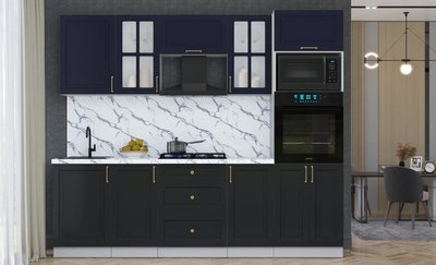 Кухонный гарнитур Интерлиния Мила Шато 2.5В