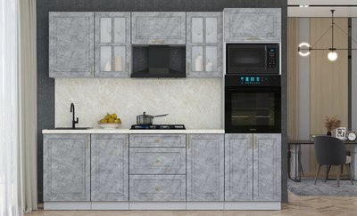 Кухонный гарнитур Интерлиния Мила Шато 2.5В