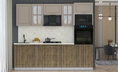 Кухонный гарнитур Интерлиния Мила Шато 2.5В