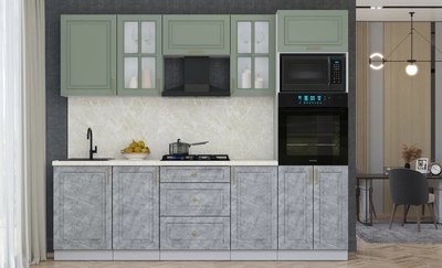 Кухонный гарнитур Интерлиния Мила Шато 2.5В