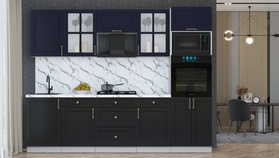 Кухонный гарнитур Интерлиния Мила Шато 2.7В