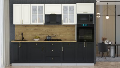 Кухонный гарнитур Интерлиния Мила Шато 2.8В