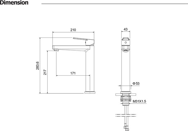 Смеситель Aquatek Lugano AQ1704CR