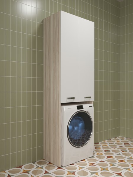 Шкаф-пенал для ванной Style Line Ориноко 68см для СМ