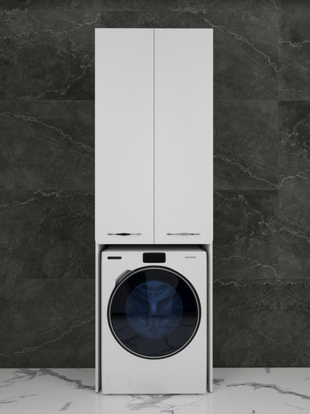 Шкаф-пенал для ванной Style Line Валеро 68см для СМ - фото