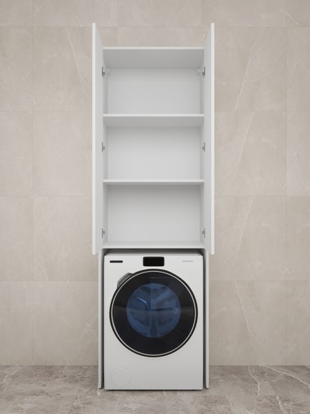 Шкаф-пенал для ванной Style Line Жасмин 68см для СМ