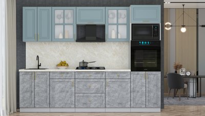 Кухонный гарнитур Интерлиния Мила Шато 2.8В