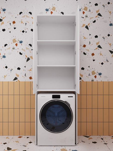 Шкаф-пенал для ванной Style Line Эко Стандарт 68см для СМ