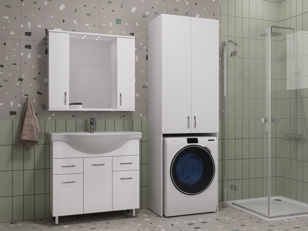 Шкаф-пенал для ванной Style Line Эко Стандарт 68см для СМ