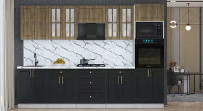 Кухонный гарнитур Интерлиния Мила Шато 3.0В