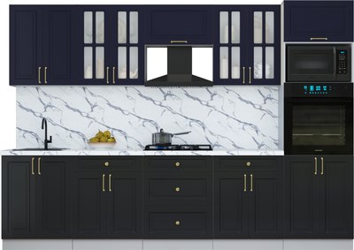Кухонный гарнитур Интерлиния Мила Шато 3.0В - фото