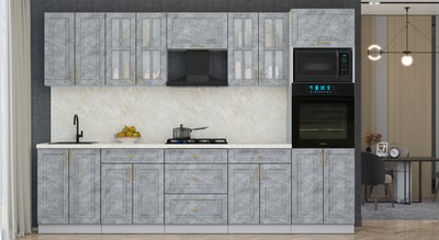 Кухонный гарнитур Интерлиния Мила Шато 3.0В