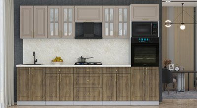 Кухонный гарнитур Интерлиния Мила Шато 3.0В