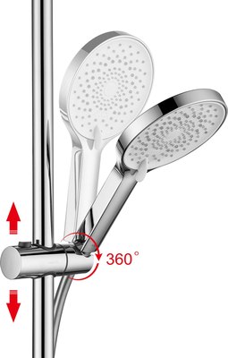 Душевая система со смесителем Aquatek Lugano AQ2740CR