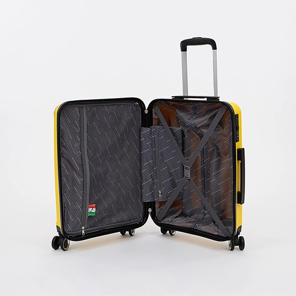 Чемодан на колесах Francesco Molinary 197-PP1906/3/20YLW