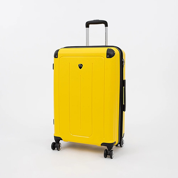 Чемодан на колесах Francesco Molinary 197-PP1906/3/24YLW