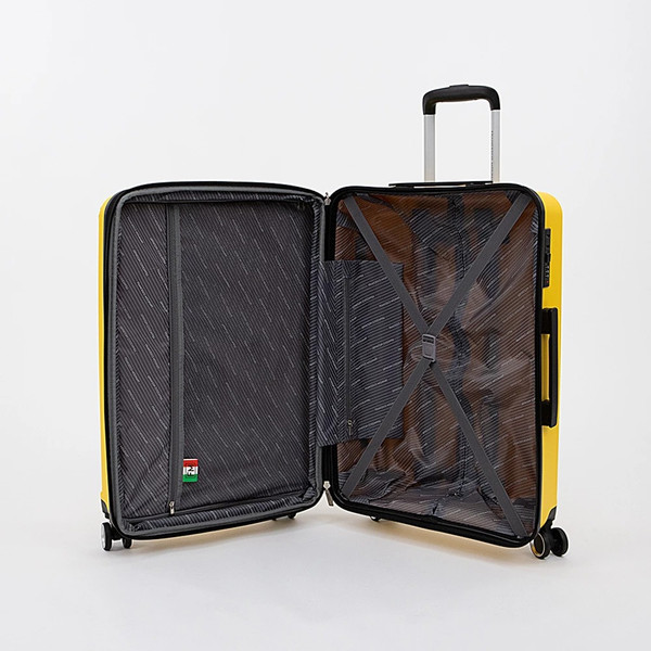 Чемодан на колесах Francesco Molinary 197-PP1906/3/24YLW