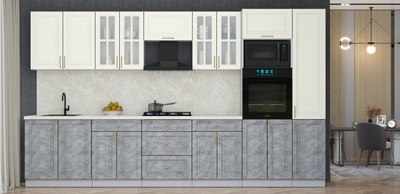 Кухонный гарнитур Интерлиния Мила Шато 3.6В