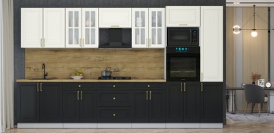 Кухонный гарнитур Интерлиния Мила Шато 3.6В