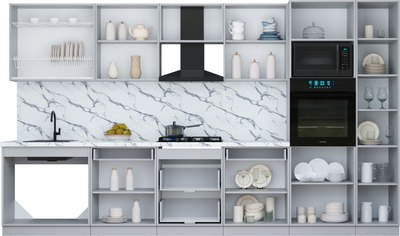 Кухонный гарнитур Интерлиния Мила Шато 3.6В