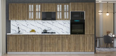 Кухонный гарнитур Интерлиния Мила Шато 3.6В