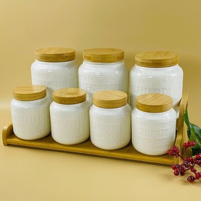 Набор емкостей для хранения Lenardi Bamboo 140-134 - фото