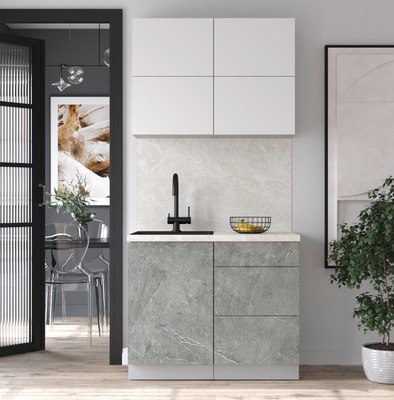 Кухонный гарнитур Интерлиния Мила Матте 1.0 А