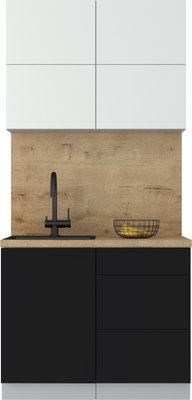 Кухонный гарнитур Интерлиния Мила Матте 1.0 А - фото