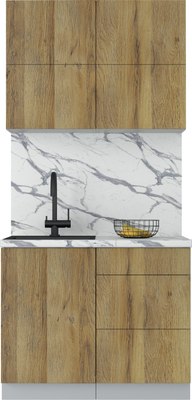 Кухонный гарнитур Интерлиния Мила Матте 1.0 А - фото