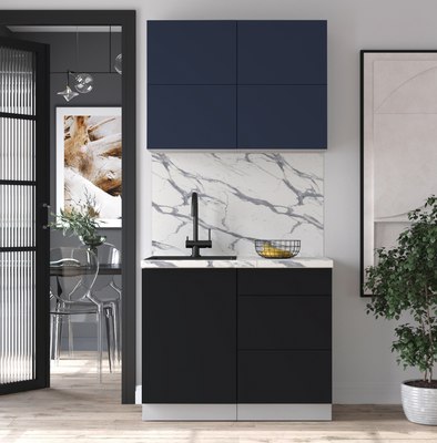 Кухонный гарнитур Интерлиния Мила Матте 1.0 А