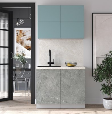 Кухонный гарнитур Интерлиния Мила Матте 1.0 А