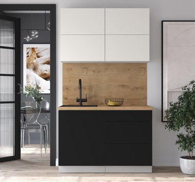 Кухонный гарнитур Интерлиния Мила Матте 1.2 А