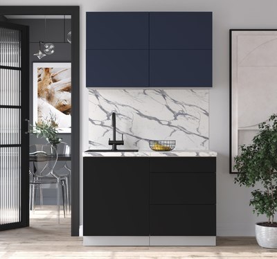 Кухонный гарнитур Интерлиния Мила Матте 1.2 А