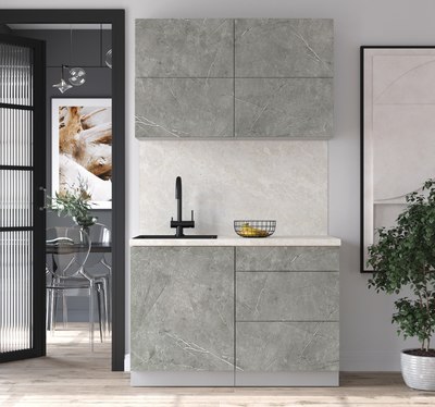 Кухонный гарнитур Интерлиния Мила Матте 1.2 А