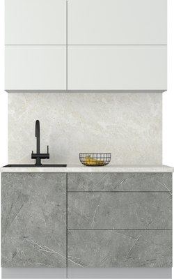 Кухонный гарнитур Интерлиния Мила Матте 1.3 А - фото