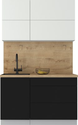 Кухонный гарнитур Интерлиния Мила Матте 1.3 А - фото