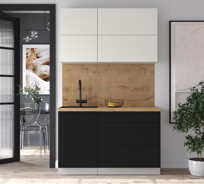 Кухонный гарнитур Интерлиния Мила Матте 1.3 А