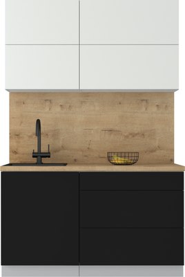 Кухонный гарнитур Интерлиния Мила Матте 1.4 А - фото