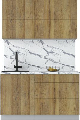 Кухонный гарнитур Интерлиния Мила Матте 1.4 А - фото