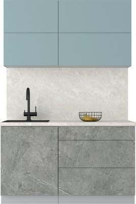 Кухонный гарнитур Интерлиния Мила Матте 1.4 А - фото